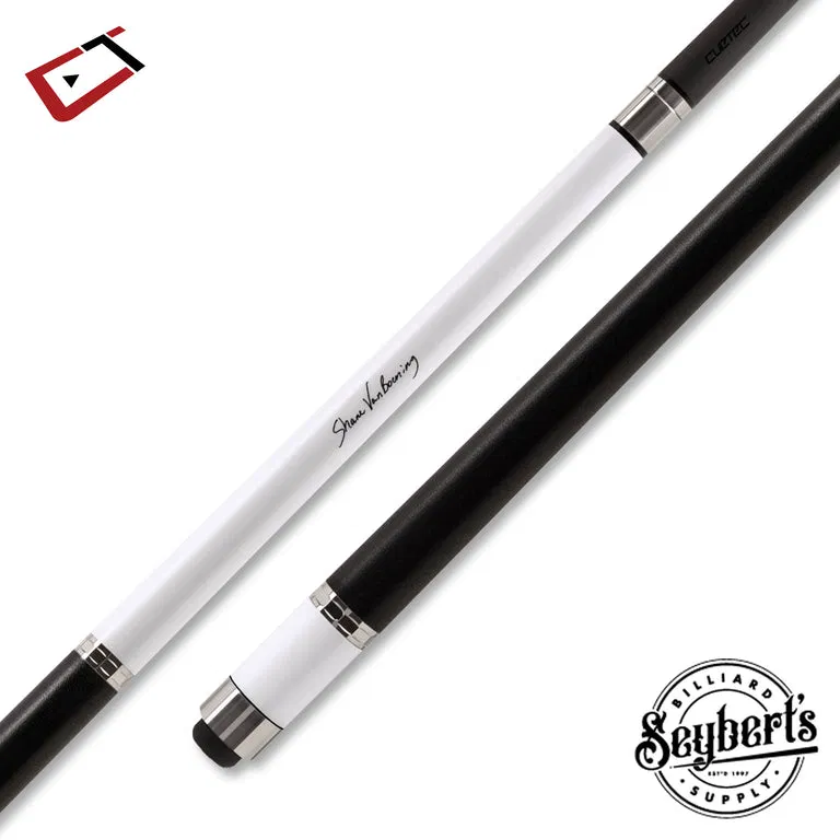 Cuetec Cynergy SVB Gen One - Pearl White with Irish Linen Wrap