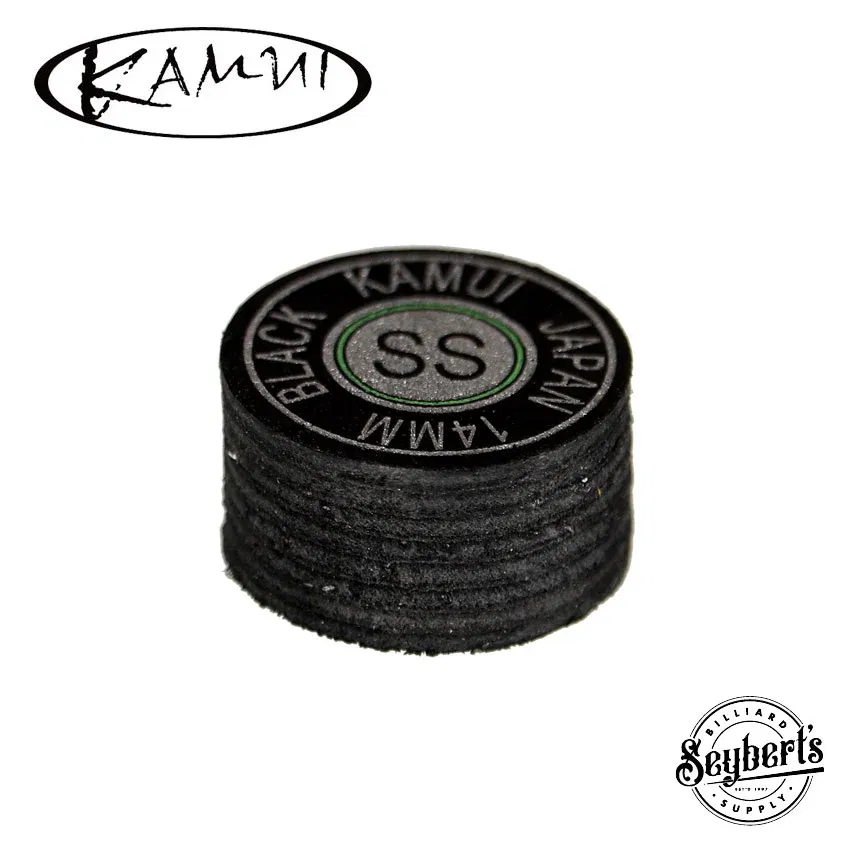 Kamui Black Pool Cue Tip (14mm)