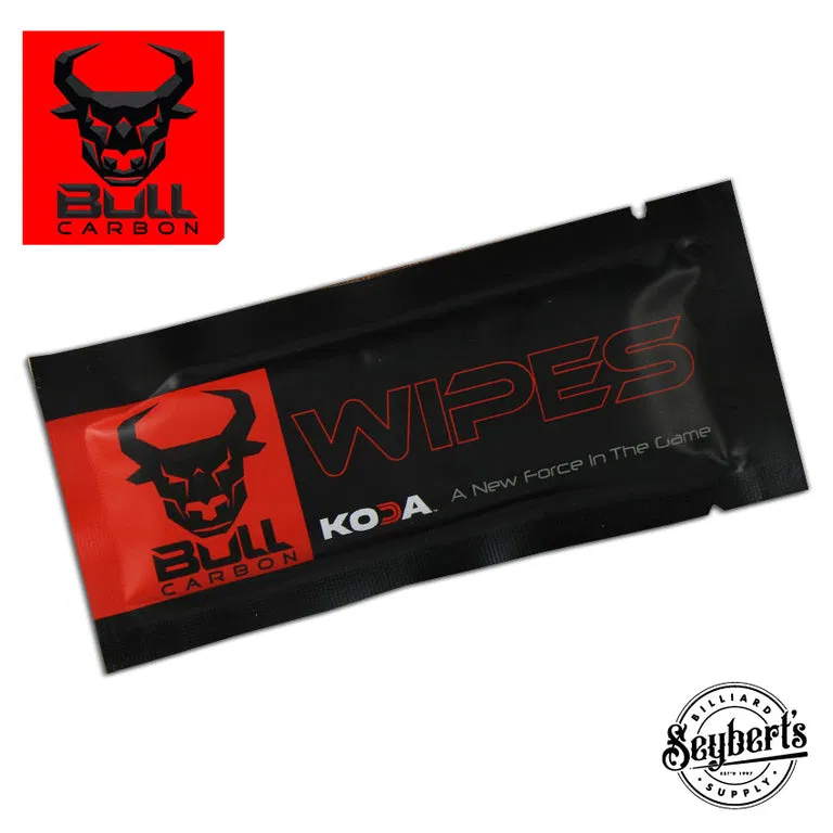 BULL CARBON SHAFT CLEANING WIPES